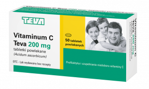 Vitaminum C Teva 200 x 50tabl