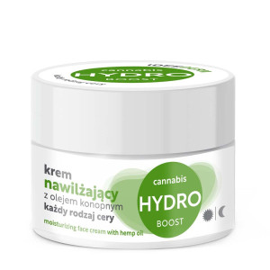 Idee Derm Nawilżający Krem z olejem konopnym do każdego rodzaju cery 50 ml