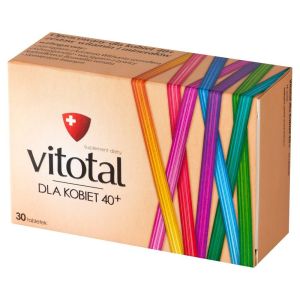 Vitotal Dla Kobiet 40+ 30 tabletek