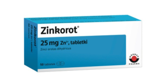 Zinkorot 25mg lek na odporność uzupełniający cynk 50 tabletek