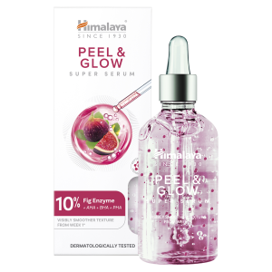 Himalaya Peel & Glow Super Serum z enzymem z figi i kwasami AHA, BHA i PHA 30 ml