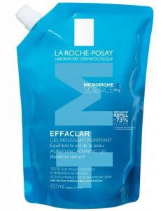 LA ROCHE-POSAY EFFACLAR żel do mycia REFILL 400 ml