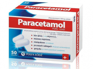 Paracetamol 500mg x 50 tabl. POLFA-ŁÓDŹ