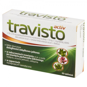 Travisto Activ (0,015g+0,01g+1mg) 30 tabl.