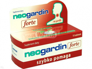 Neogardin Forte tabl.do ssania 10 tabl.
