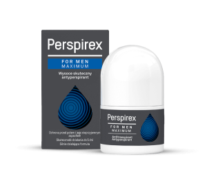 Perspirex Men Maximum rollon antyperspirant dla mężczyzn 20 ml