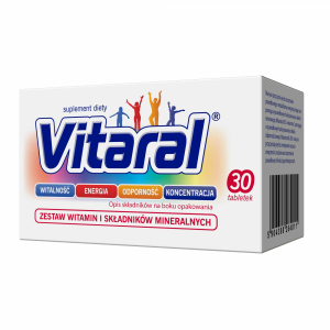 VITARAL (witaminy i minerały) 30 drażetek
