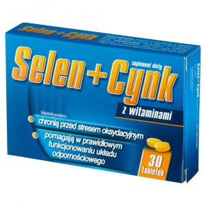 Selen+Cynk z witaminami x 30 tabl.
