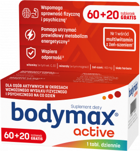 BODYMAX Active 60+20 tabl. GRATIS