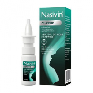Nasivin classic 0.05% aer.do nosa