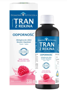 TRAN Z REKINA Odporność smak malinowy 330 ml