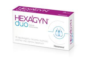 Hexagyn Duo 10 globulek dopochwowych
