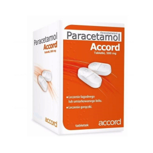 Paracetamol Accord 500mg x 50 tabl.