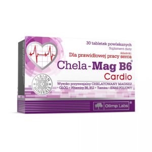 Olimp Chela-Mag B6 Cardio, 30 tabletek powlekanych