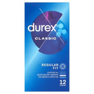 Prezerwatywy DUREX CLASSIC Regular Fit 12 sztuk