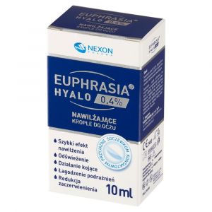 Euphrasia Hyalo 0,4% Nawilżające krople do oczu 10ml
