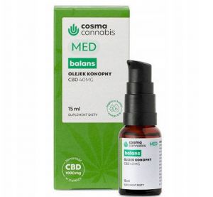 Cosma Cannabis Balans MED olejek 15ml