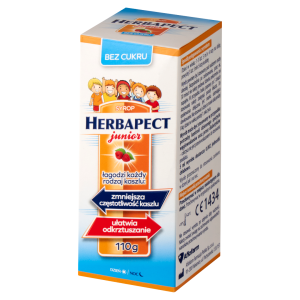 Herbapect Junior bez cukru syrop 110 g