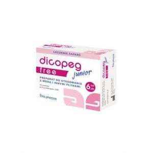 Dicopeg Junior Free 30 sasz. od 6.m. leczenie zaparć