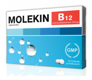 Molekin B12 tabl. 0,25 mg 60 tabl.