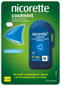 Nicorette Coolmint - 4mg - 20tabl.dossania