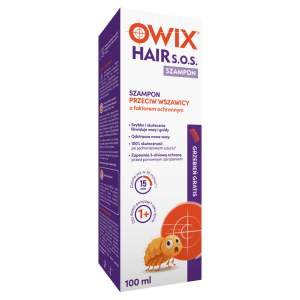 Owix Hair S.O.S. Szampon przeciw wszawicy z faktorem ochronnym 100 ml