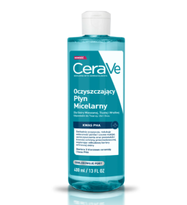CeraVe Płyn micelarny oczyszczający do skóry tłustej i mieszanej  400ml