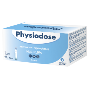Physiodose roztwór soli fizjologicznej NaCl 0,9% 40 ampułek x 5 ml