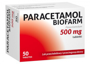 Paracetamol Biofarm 500mg x 50tabl.