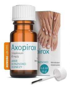 Axopirox 80g/g,  leczniczy lakier do paznokci