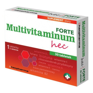 Multivitaminum Hec Forte tabl. 30tabl.(2bl