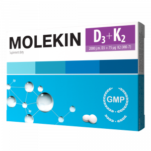 Molekin D3 + K2 60 tabl.powl.