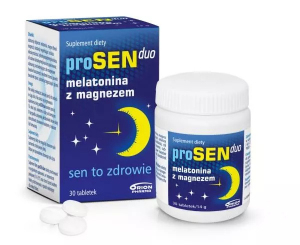 ProSEN Duo melatonina z magnezem 30 tabletek