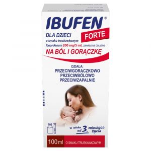 Ibufen d/dzieci Forte sm.truskawka 100ml