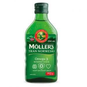 Tran Norweski MOLLERS naturalny 250 ml