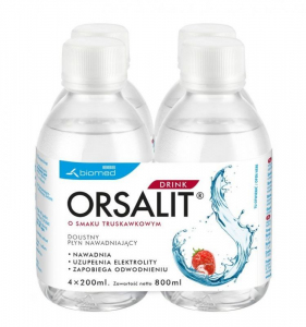 Orsalit drink o sm.truskawkowym czteropak