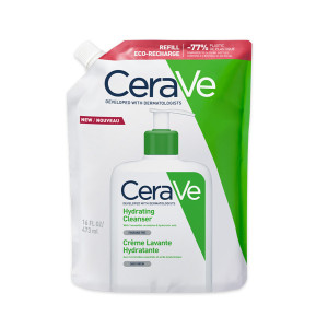 CERAVE NAWILŻAJĄCA EMULSJA DO MYCIA skory suchej i normalnej REFILL 473ML