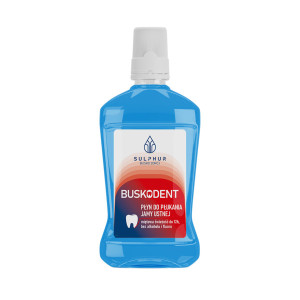 Buskodent płyn do płukania jamy ustnej Sulphur 500 ml