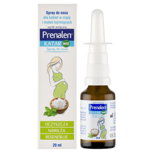 Prenalen Katar spray do nosa dla kobiet w ciąży i kobiet karmiących 20 ml