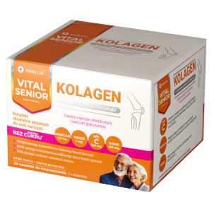 Vital Senior Kolagen smak malina-czarna porzeczka 30 saszetek