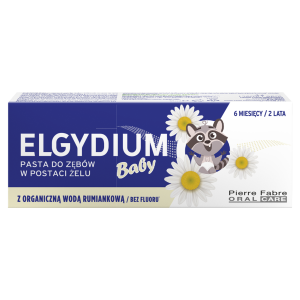 Elgydium Baby Pasta do zębów w postaci żelu 30 ml