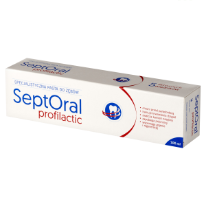 SEPTORAL PROFILACTIC Pasta do zębów  specjalistyczna 100 ml