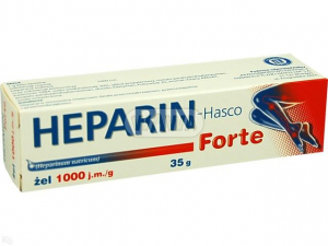 Heparin Hasco Forte żel 1000 j.m./1g 35g