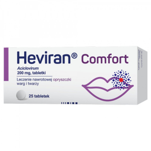 Heviran Comfort 200mg x 25 tabl.