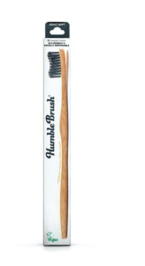 Humble Brush Adult Szczoteczka bambusowa  CZARNA