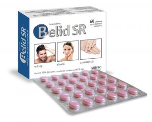 Belid SR (Włosy, Skóra, Paznokcie) 60 tabletek o przedłużonym uwalnianiu
