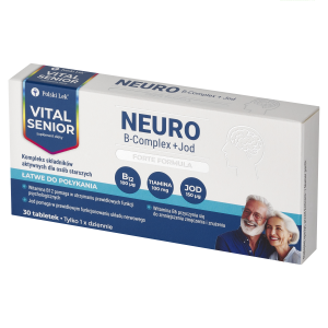 Vital Senior Neuro B-Complex + Jod 30 tabletek