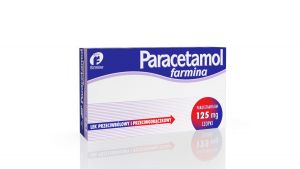 Paracetamol Farmina 125mg x 10czopków