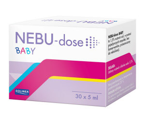 NEBU-dose BABY płyn do inh. 30 amp.a 5ml