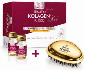 Protego Beauty Kolagen 10 000 Shot 30 ampułek + SZCZOTKA GRATIS